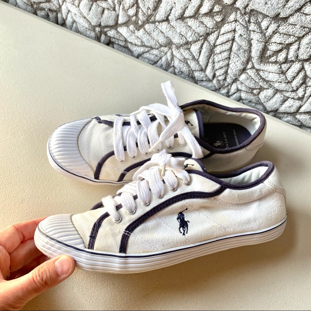 POLO low top lace up sneakers by Ralph Lauren 🦋✨